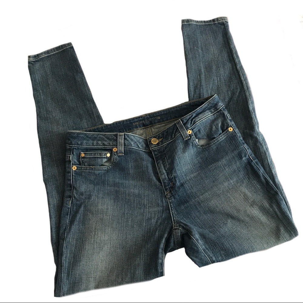 MK Michael Kors Blue Izzy Skinny Jeans Size 8 Women’s